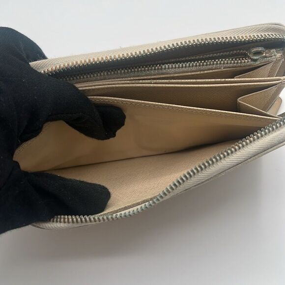 LOUIS VUITTON VINTAGE DAMIER AZUR ZIPPER WALLET WITH COA - Picture 3 of 16